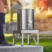 Backyard Pro BREWKIT2 Brewing Kit with Single Burner Outdoor Patio Stove / Range and 40 Qt. / 10 Gallon Stainless Steel Brewing Pot Kit Main Thumbnail 1