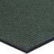 A green Lavex Needle Rib entrance mat with black trim.