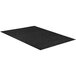 A black rectangular Lavex waffle entrance mat.