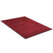 Lavex Janitorial Plush Red Olefin Indoor Entrance Mat - 3/8" Thick Main Thumbnail 2