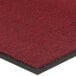 Lavex Janitorial Plush Red Olefin Indoor Entrance Mat - 3/8" Thick Main Thumbnail 1