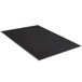 A black rectangular Lavex Olefin entrance mat.