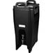 Cambro UC500110 Ultra Camtainers® 5.25 Gallon Black Insulated Beverage Dispenser Main Thumbnail 1