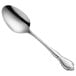 An Acopa stainless steel serving spoon with a handle.
