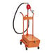 A Fryclone Fryer Oil Disposal Unit, a small orange machine with a hose.