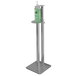Advance Tabco SST-36 Aluminum 36" Tall Sanitizer Dispenser Stand Main Thumbnail 2