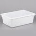 Cambro 18269P148 26" x 18" x 9" White Poly Food Storage Box Main Thumbnail 2