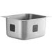 Waterloo 16" x 20" x 12" 18 Gauge Stainless Steel One Compartment Undermount Sink Main Thumbnail 3