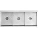 Regency 54" 16-Gauge Stainless Steel Three Compartment Commercial Utility Sink - 18" x 21" x 13" Bowl Main Thumbnail 4