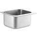 Regency 20" x 16" x 12" 20 Gauge Stainless Steel One Compartment Drop-In Sink Main Thumbnail 4