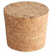 A close up of a cork lid on a table.