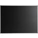 A black rectangular chalkboard with a silver metal frame and white border.