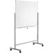 A Dynamic by 360 Office Furniture white board on wheels.