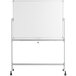 A Dynamic by 360 Office Furniture mobile whiteboard with aluminum frame.