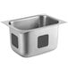 Waterloo 10" x 14" x 10" 18 Gauge Stainless Steel One Compartment Undermount Sink Main Thumbnail 3