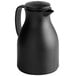 An Acopa black thermal carafe with a lid.