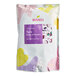 A white bag with purple and yellow design for Bossen Taro Snow Ice Powder.