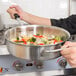 Vollrath 77746 Tribute 6 Qt. Saute Pan with Helper Handle and Silicone-Coated Handle Main Thumbnail 1