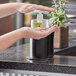 Steril-Sil CHS-1-PCBLACK-DCHP 30 oz. Black Refillable Hand Soap / Sanitizer Dispenser Main Thumbnail 1