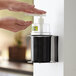 Steril-Sil CHS-1-PCBLACK-DCHP 30 oz. Black Refillable Hand Soap / Sanitizer Dispenser Main Thumbnail 5