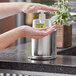 Steril-Sil CHS-1-DCHP 30 oz. Stainless Steel Refillable Hand Soap / Sanitizer Dispenser Main Thumbnail 1
