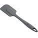 A Tablecraft grey silicone spatula with a handle.