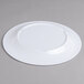 Carlisle 33801202 Sierrus 9" White Wide Rim Melamine Plate - 24/Case Main Thumbnail 3