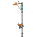 A Guardian Equipment PVC safety station with green and orange handles.