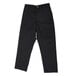 Chef Revival black chef trousers with a zipper in size 4XL on a white background.