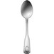 A Delco Laguna stainless steel teaspoon with a long handle.
