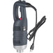 A grey and black AvaMix heavy-duty immersion blender with a cord.