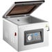 VacPak-It Ultima UVMC16 Programmable Chamber Vacuum Packing Machine with 16" Seal Bar, Oil Pump, 10 Programmable Options, and Gas Flush - 120V, 1150W Main Thumbnail 5
