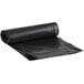 Lavex Industrial Contractor Black Trash Bag 55-60 Gallon 3 Mil 38" x 58" Low Density Can Liner - 50/Case Main Thumbnail 4