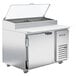 Beverage-Air DP46HC-CL-18 46" 1 Left-Hinged Door Clear Lid Refrigerated Pizza Prep Table Main Thumbnail 1