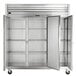 Traulsen G30010 77" G Series Solid Door Reach-In Refrigerator with Left / Right / Right Hinged Doors Main Thumbnail 4