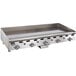 Vulcan MSA60-24C 60" Natural Gas Chrome Top Commercial Griddle / Grill with Snap-Action Thermostatic Controls - 135,000 BTU Main Thumbnail 1