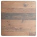Lancaster Table & Seating Excalibur 27 1/2" x 27 1/2" Square Table Top with Textured Farmhouse Finish Main Thumbnail 1