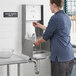 Regency Top Mounted Paper Towel Dispenser for 12" Wide Hand Sinks Main Thumbnail 1