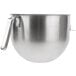 KitchenAid KSMC7QBOWL 7 Qt. Stainless Steel Mixing Bowl with Handle for Stand Mixers Main Thumbnail 2