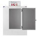 Leer 40CS-R290 51" Outdoor Cold Wall Ice Merchandiser with Straight Front and Galvanized Steel Door Main Thumbnail 3