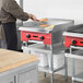 Avantco Chef Series CAG24MG 24" Countertop Gas Griddle with Manual Controls - 60,000 BTU Main Thumbnail 1