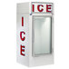 Leer 30AG-R290 36" Indoor Auto Defrost Ice Merchandiser with Straight Front and Glass Door Main Thumbnail 1