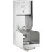 Regency 12" x 16" Wall Mounted Hand Sink with Gooseneck Faucet, Side Splashes, and Top Mounted Paper Towel Main Thumbnail 3