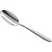 An Acopa Remy stainless steel spoon with a silver handle.