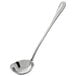 Acopa Swirl 2.5 oz. 18/8 Stainless Steel Ladle with Spout Main Thumbnail 1