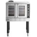 Main Street Equipment CG1-L Single Deck Full Size Liquid Propane Convection Oven with Legs - 54,000 BTU Main Thumbnail 4