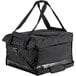 A black Vesture heavy-duty thermal catering bag with straps.