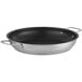 A Vigor stainless steel non-stick fry pan with dual handles.