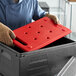 CaterGator Dash Red Full Size Hot Board for Food Pan Carriers Main Thumbnail 1