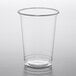 An EcoChoice clear plastic cup on a white background.
